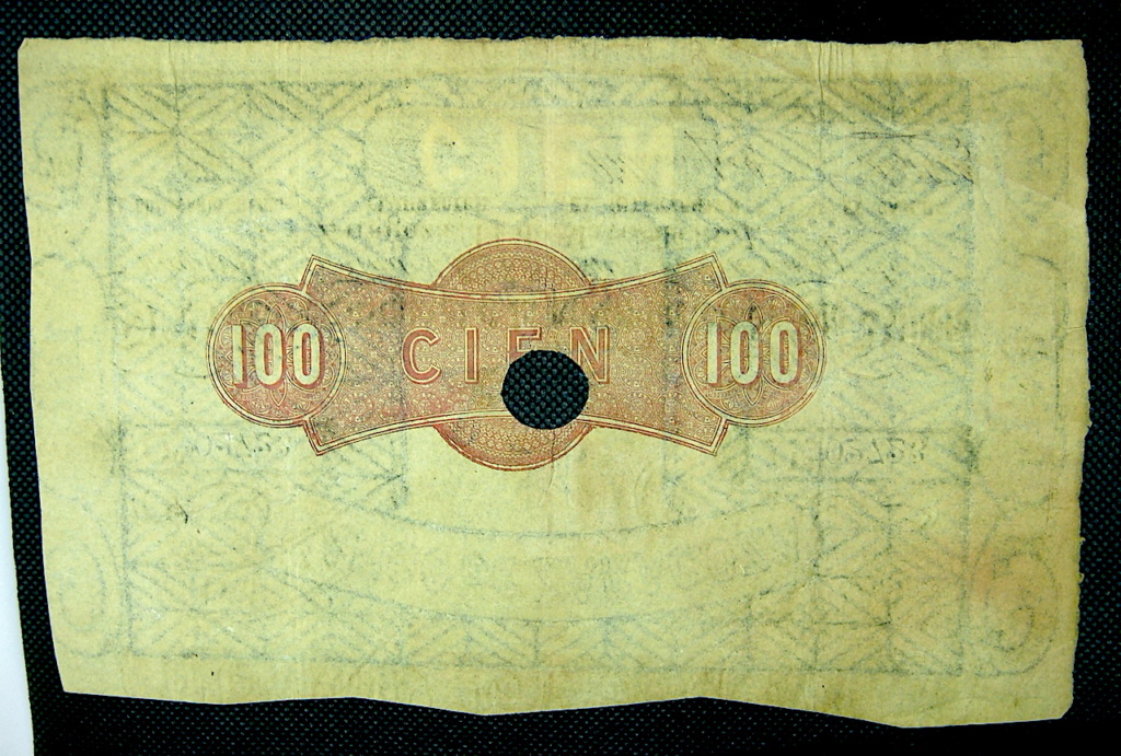 100 Reales de Vellon 1857 (Banco de Zaragoza) Dsc05327