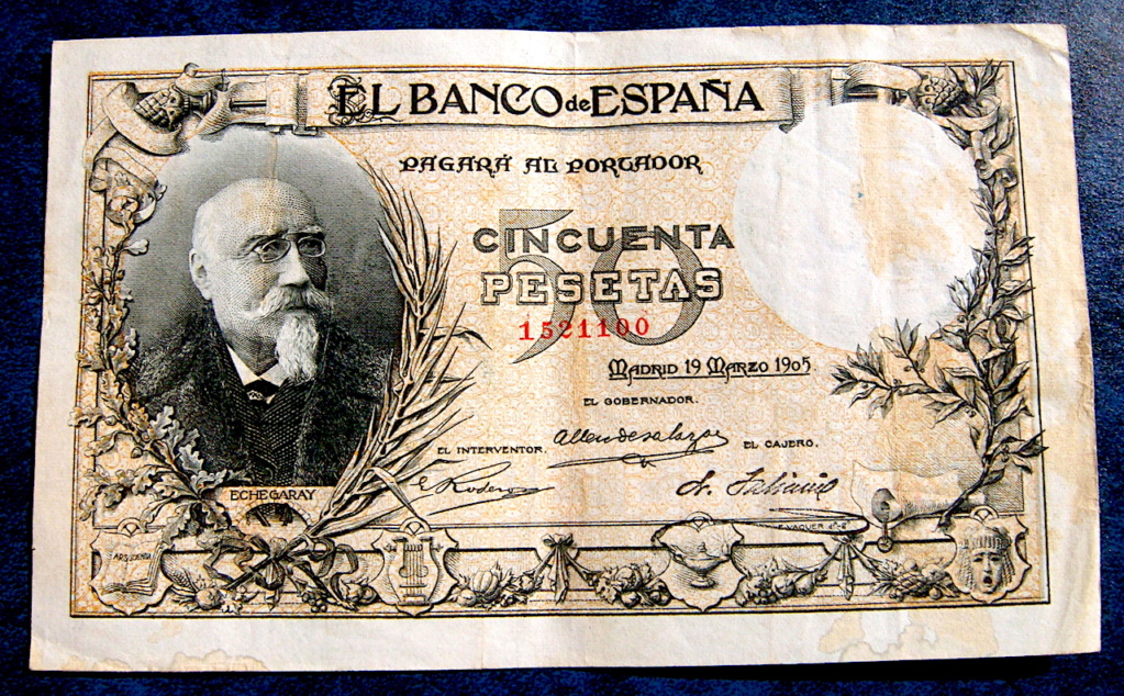 50 pesetas 1905 José Echegaray Dsc05372
