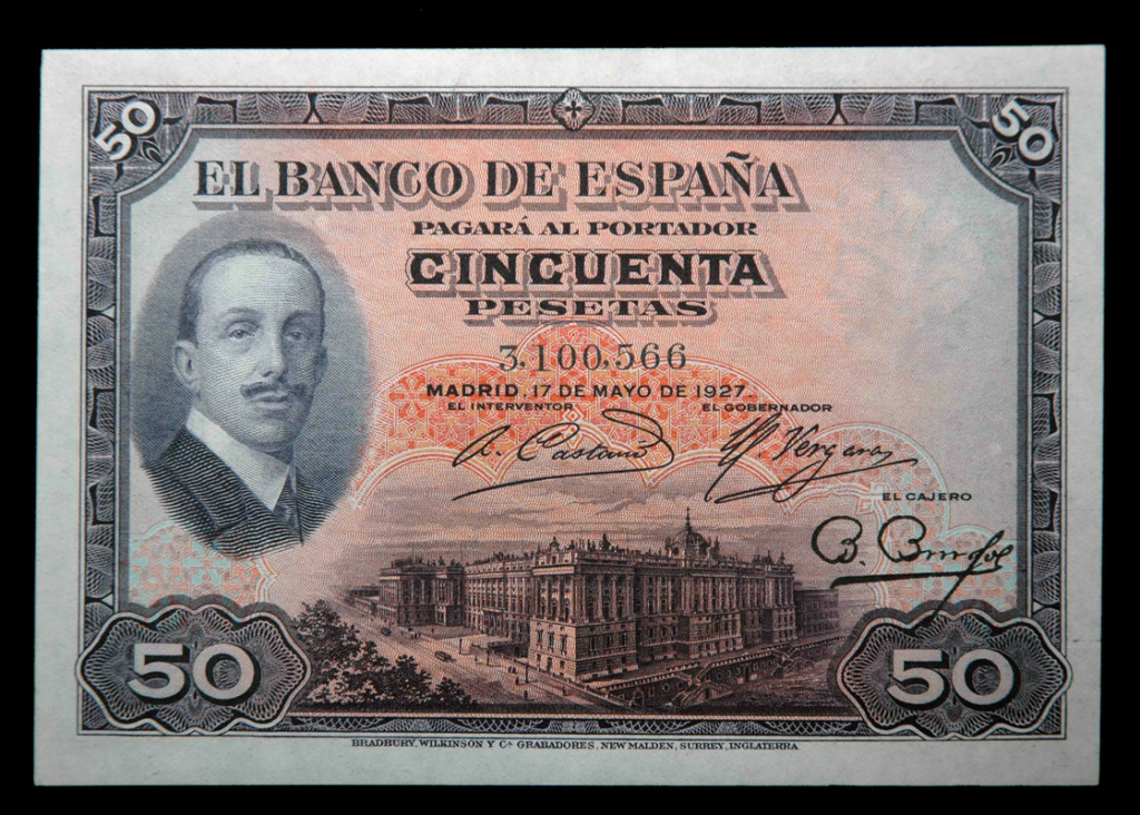 Banco de España 1925 a 1928 Catálogo del Billete Español en Imperio Numismático Ed-32611