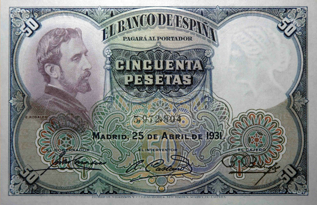 Banco España II República 1931 - 1936 Catálogo del Billete Español en Imperio Numismático  Ed359a10
