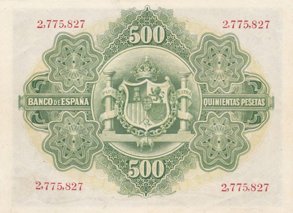 Banco de España 1874 a 1924 - Catálogo del Billete Español en Imperio Numismático Img-0010