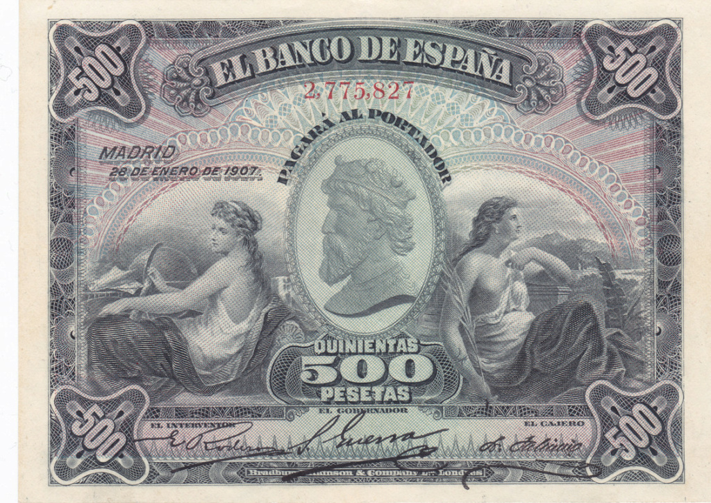 Banco de España 1874 a 1924 - Catálogo del Billete Español en Imperio Numismático Img-0011