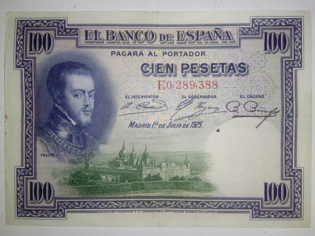 Banco de España 1925 a 1928 Catálogo del Billete Español en Imperio Numismático Img_2016