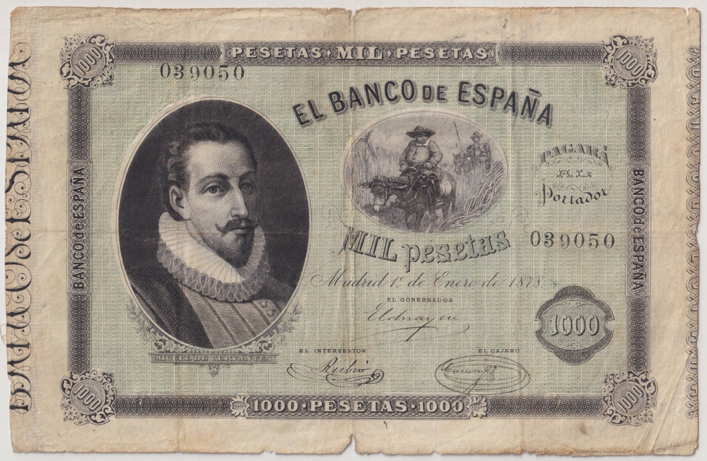 Banco de España 1874 a 1924 - Catálogo del Billete Español en Imperio Numismático Pick-111