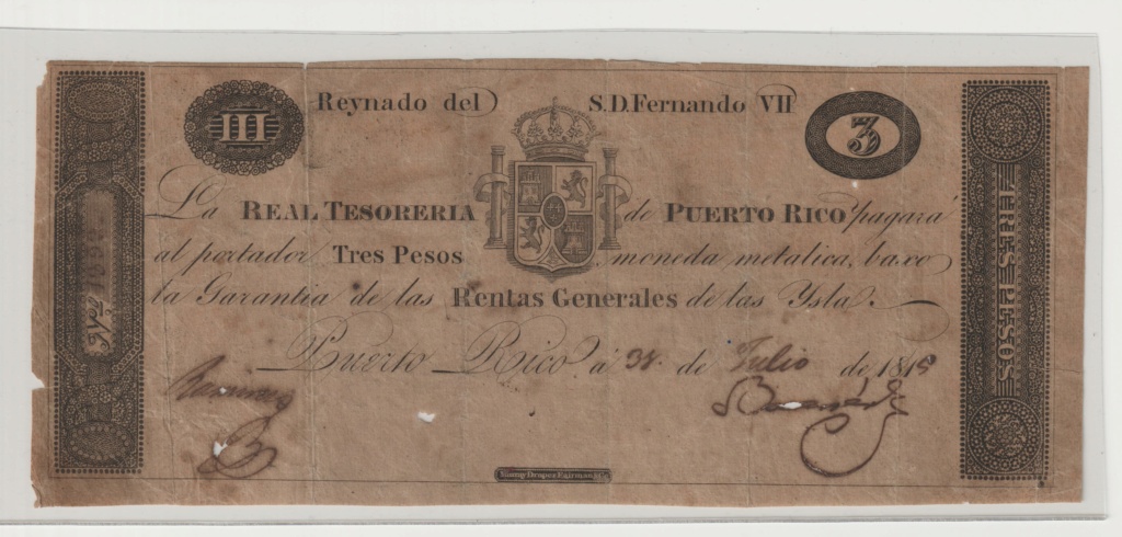 Emisiones Ultramar/Coloniales - Catálogo del Billete Español en Imperio Numismatico Puerto13