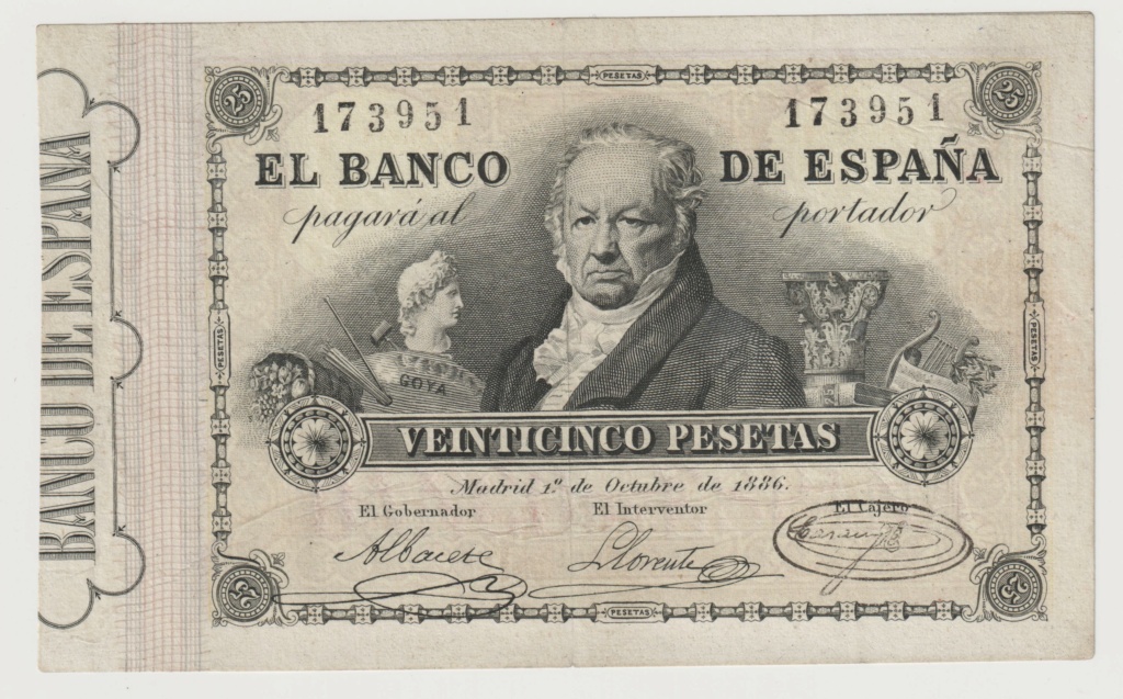 Banco de España 1874 a 1924 - Catálogo del Billete Español en Imperio Numismático Spain107