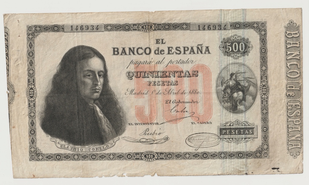 Banco de España 1874 a 1924 - Catálogo del Billete Español en Imperio Numismático Spain_29