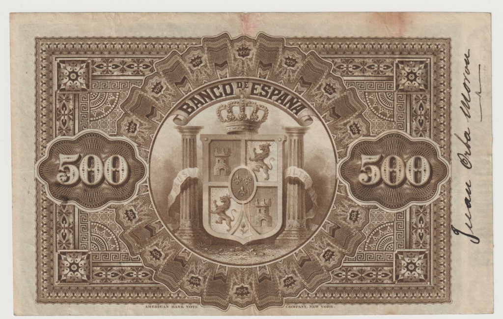 Banco de España 1874 a 1924 - Catálogo del Billete Español en Imperio Numismático Spain_44