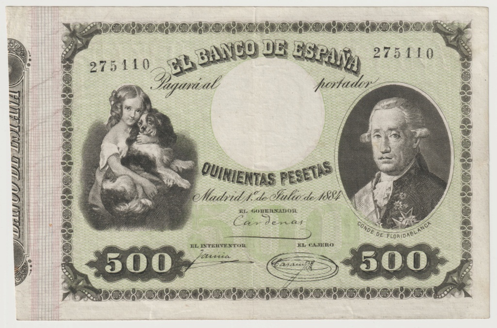 Banco de España 1874 a 1924 - Catálogo del Billete Español en Imperio Numismático Spain_46