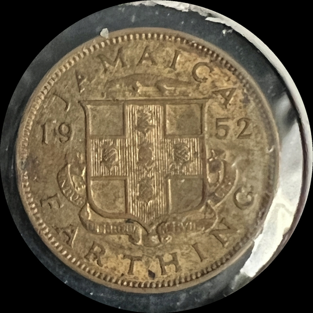 1 Farthing Jamaica 1952 - King George The Sixth Unknow34