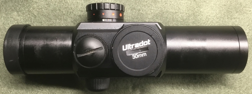 SOLD UltraDot Matchdot II Red Dot Sight 30mm Tube 1x 2, 4, 6, 8 MOA Dot 2-Pattern Reticle Matte 65bdbf10