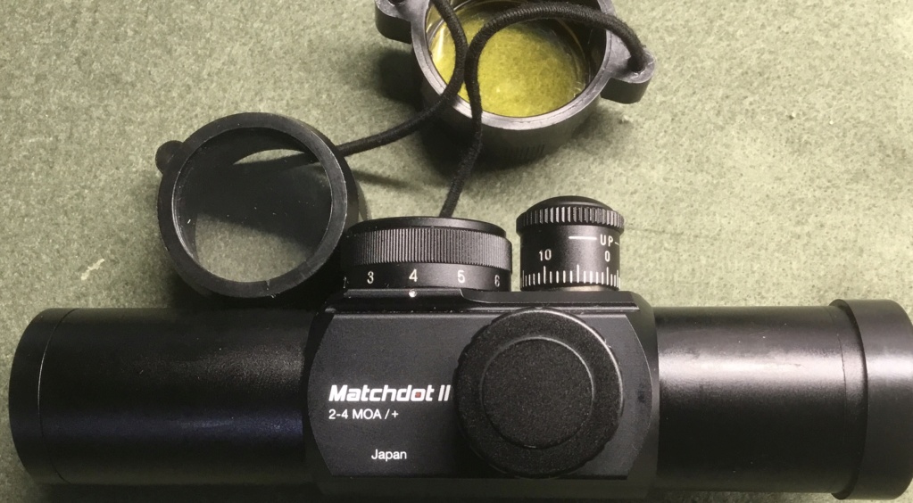 SOLD UltraDot Matchdot II Red Dot Sight 30mm Tube 1x 2, 4, 6, 8 MOA Dot 2-Pattern Reticle Matte A85b7d10