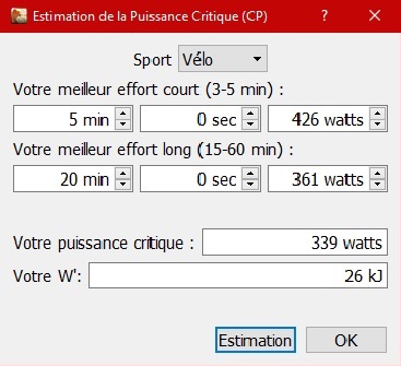 Mesure de l'aptitude aérobie Solveu10