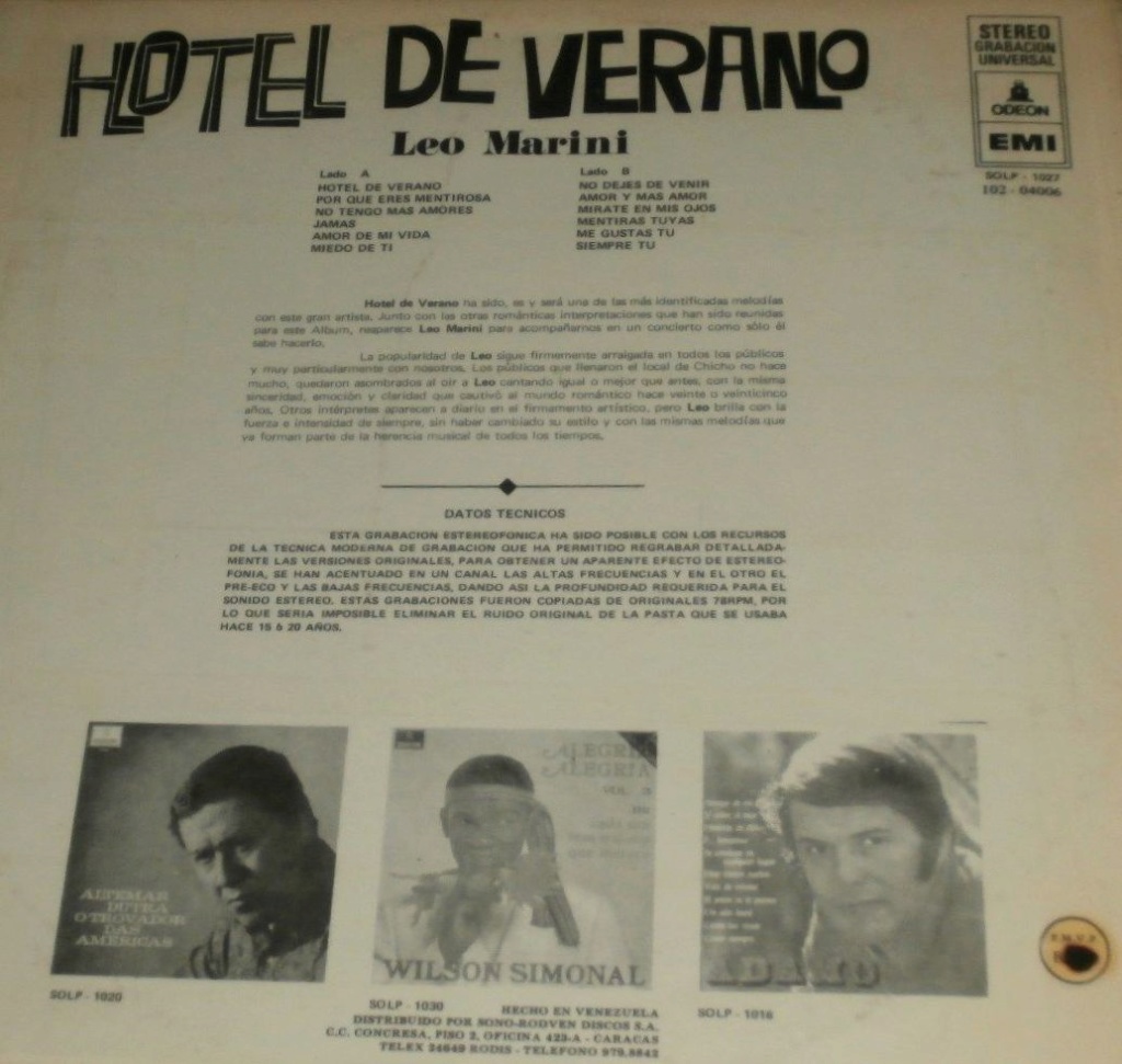 Leo Marini - Hotel de Verano Leo_ma10