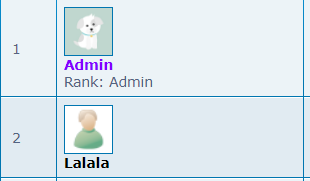 How can I make "ranks" show up under a user's name in the memberlist? Scree167