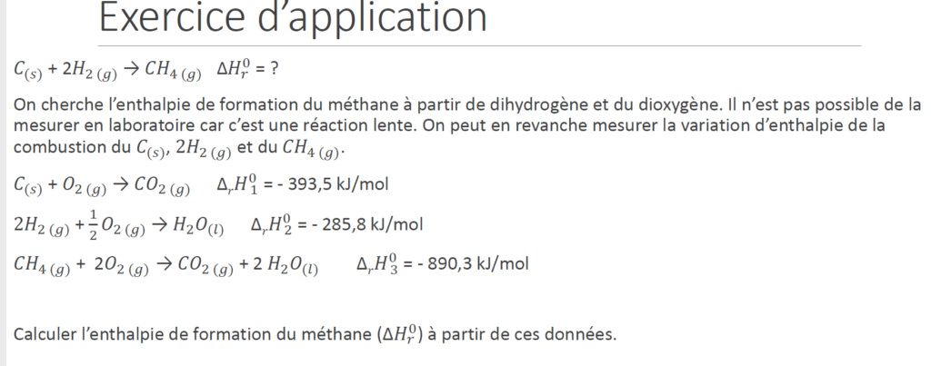 Exercice d'Application Thermochimie Ex_the10