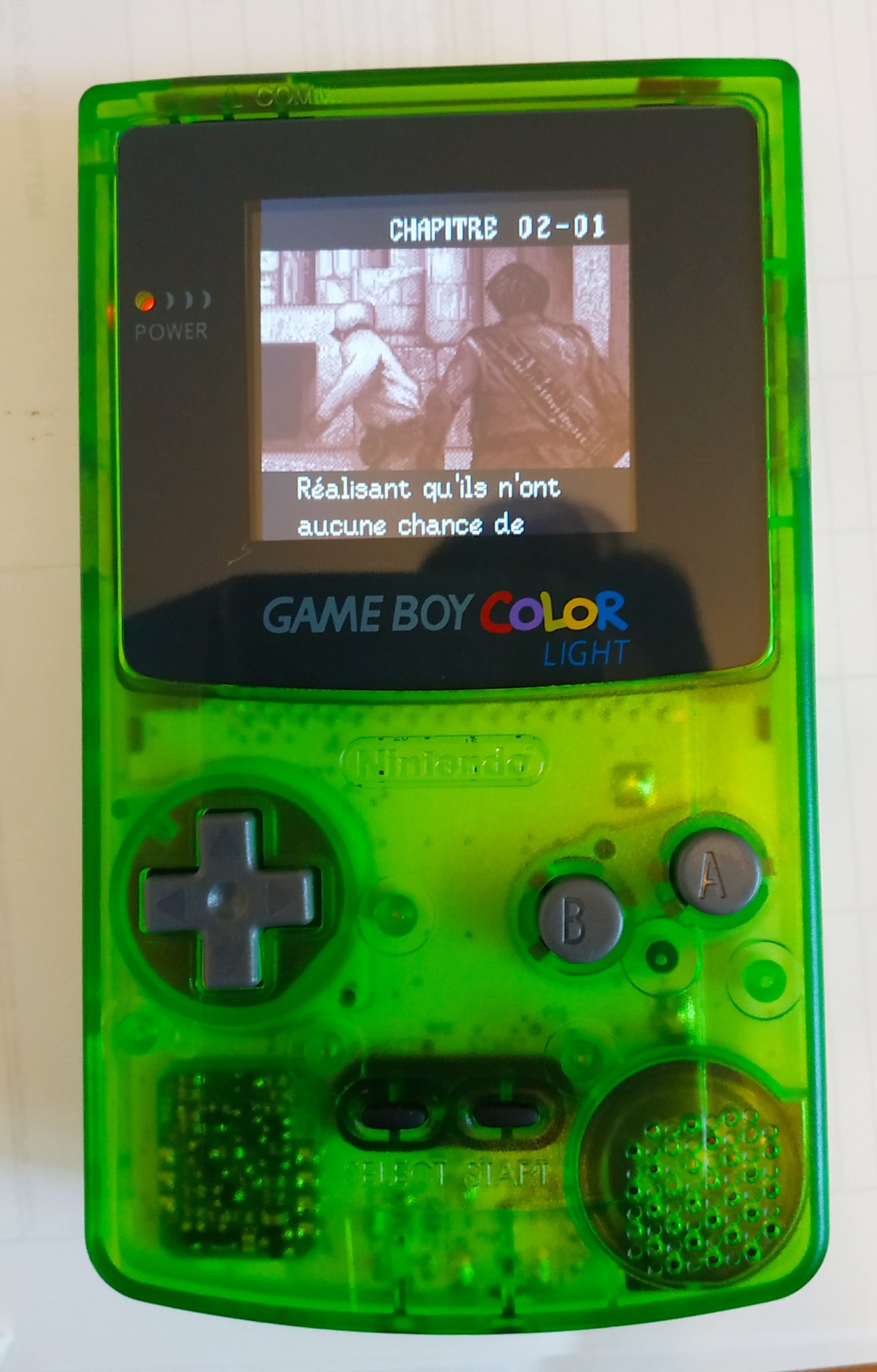 Mod écran IPS rétro-éclairé Game Boy Color, d'une facilité déconcertante. E0jfb910