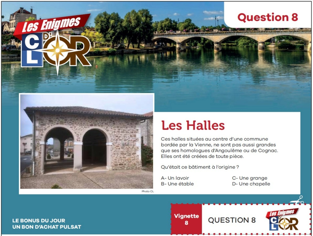 Question 8: Les Halles Q811