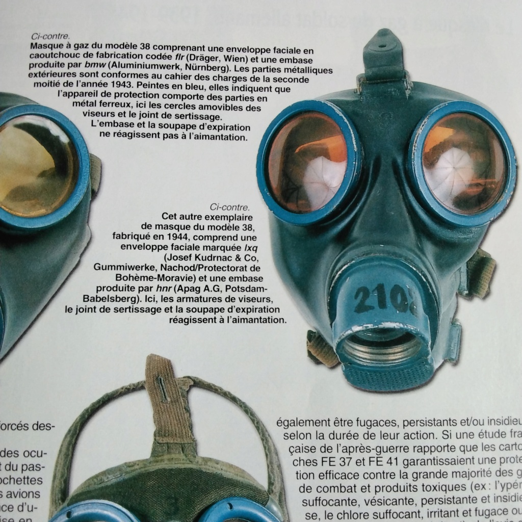 Masque à gaz allemand 20220563