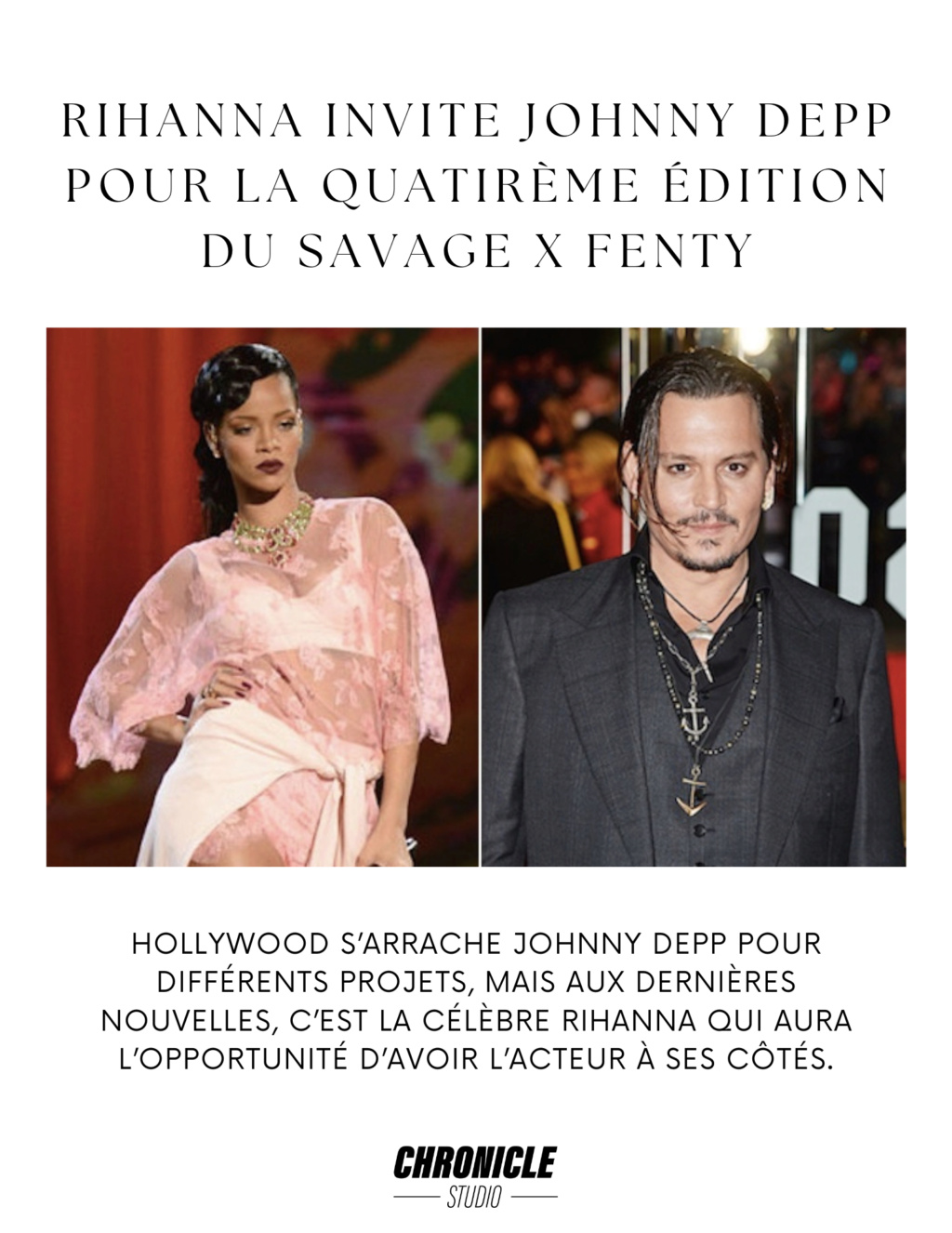 Rihanna invite Johnny Depp pour la quatrième édition du Savage x Fenty 159