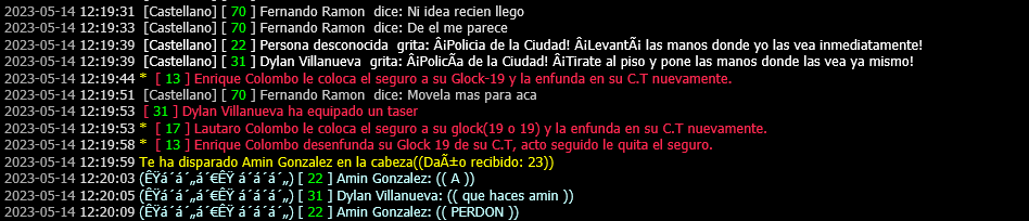 Reporte a Amin Gonzalez Escribirme por DC para que no lo reporte // FA x2 //PG x2 // NIP x2 // DM //NRR//Forzar Rol  Image41