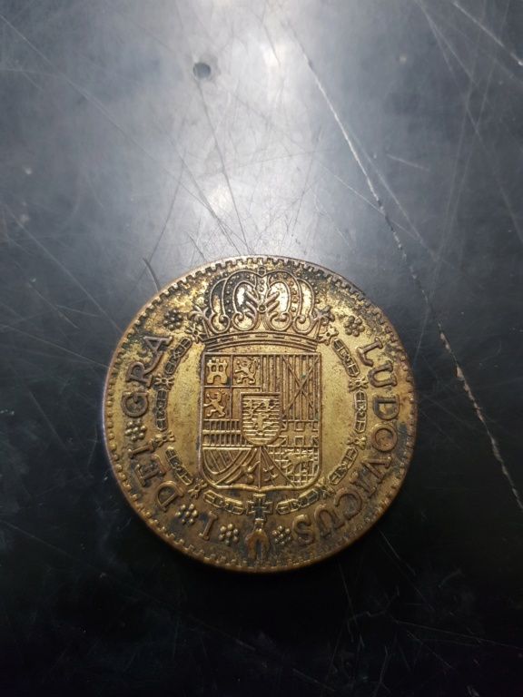 4 Escudos de Luis I de 1724 20231117