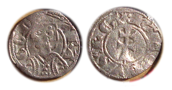 Dinero de Jaime II (Aragón, 1291-1327 d.C) Dinero10