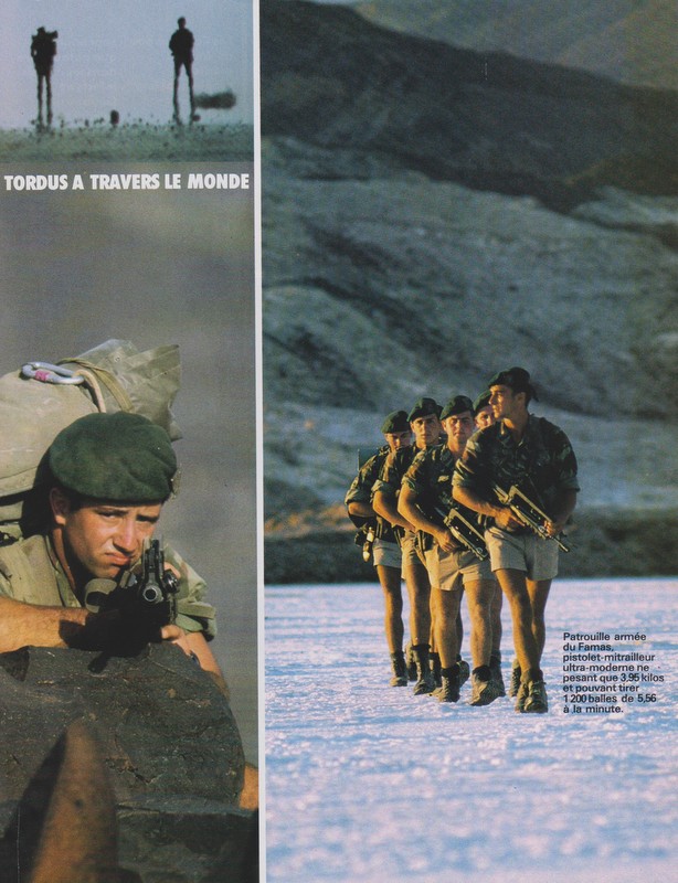 COMMANDO MARINE "Les derniers Centurions" reportages datant de fin 1985 Numzor40