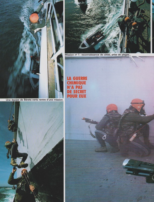 COMMANDO MARINE "Les derniers Centurions" reportages datant de fin 1985 Numzor43