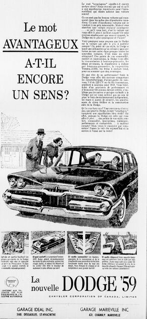 Vieilles Publicitée Dodge/Plymouth/Chrysler au Québec - Page 2 Dodge514