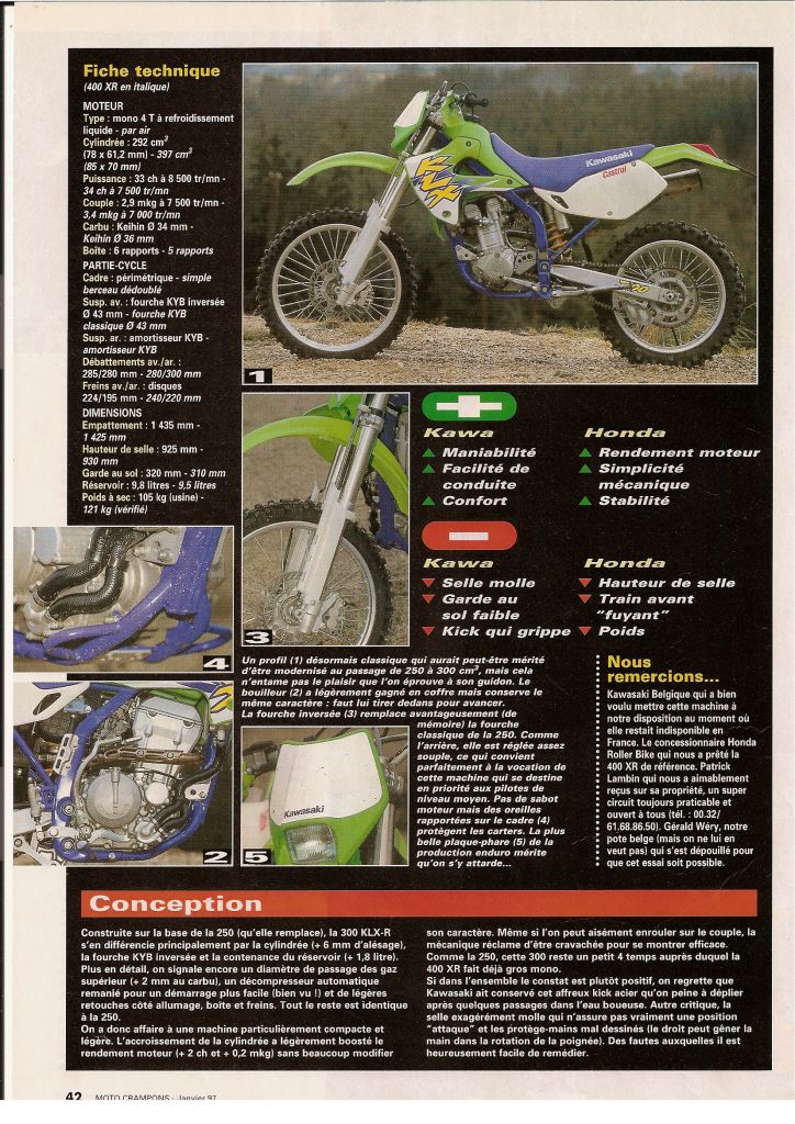 400XR vs 300KLX-R  (motocrampons 1997) 400xr_11