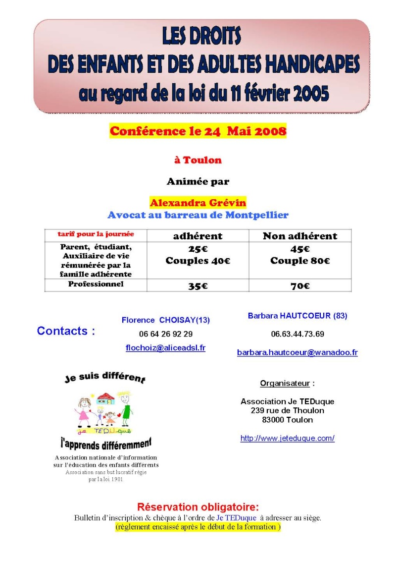 les prochaines date du SUD EST : rencontres stages atelier confrences 05_20011