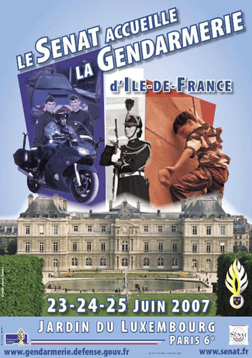 BF de la Gendarmerie Mobile Dimanche 24 Juin 2007 à PARIS Affich10