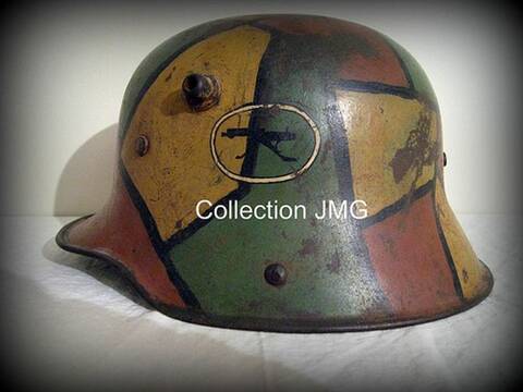 casque Allemand modèle 1916 Mitrailleur 31260710