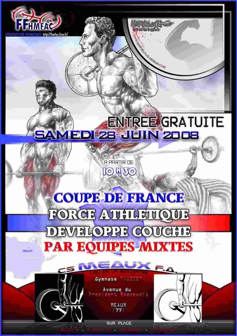 Affiche Coupe de France FA DC par équipes mixtes Equipe10
