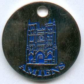 Jeton de caddy touristique uniquement Jc-ami10