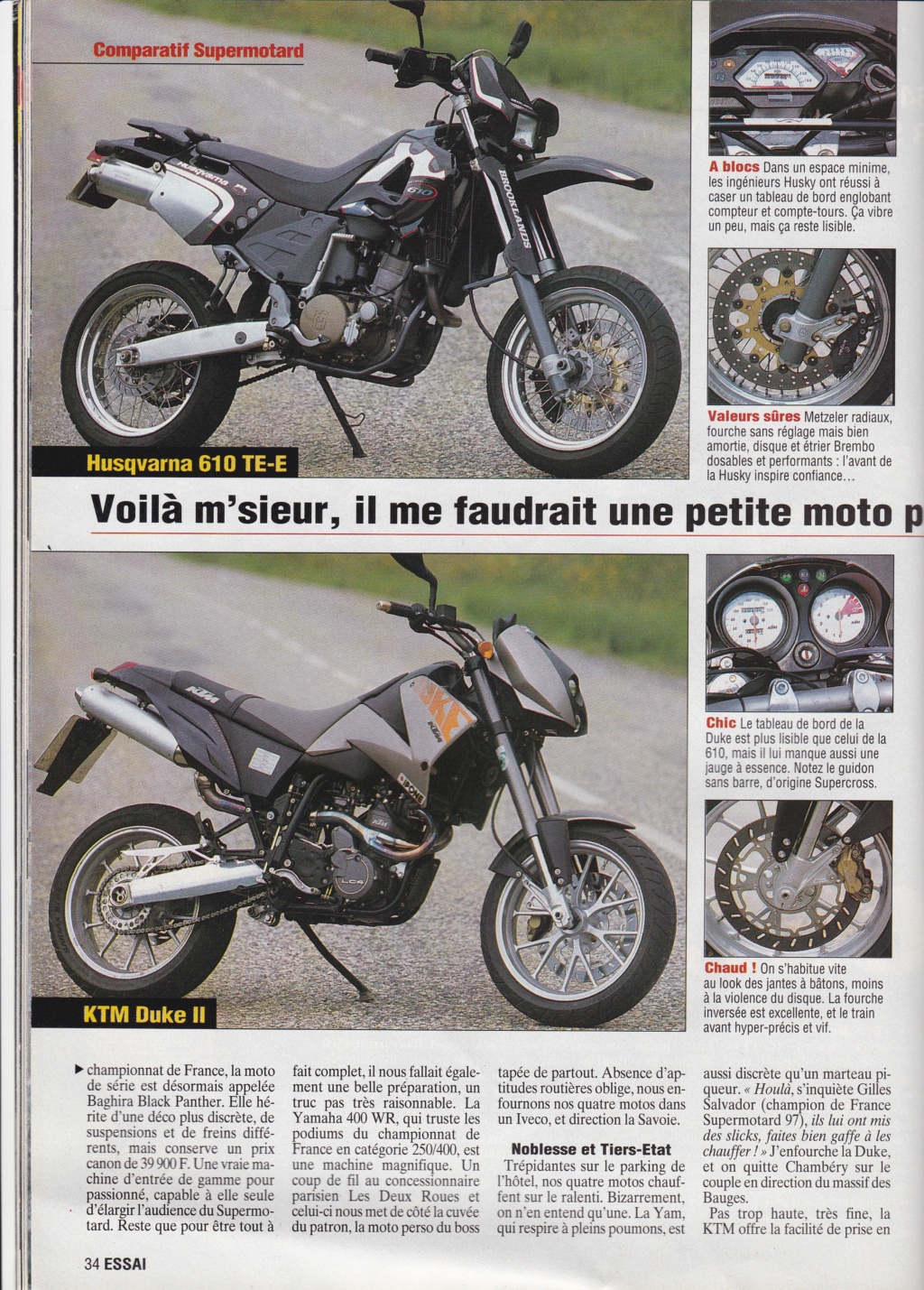 essais et comparatifs XT et gros monos dans la presse. - Page 7 Img_2186