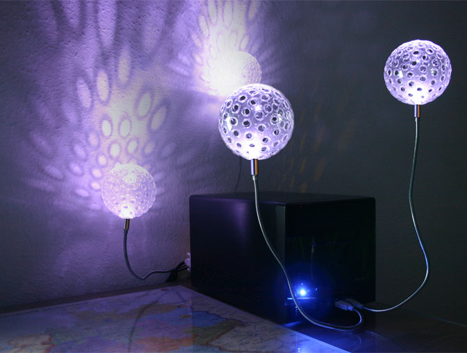 [Lampe] USB Dandelion - Kibardin Design 0046