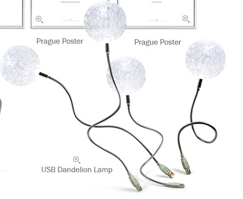 [Lampe] USB Dandelion - Kibardin Design 0047