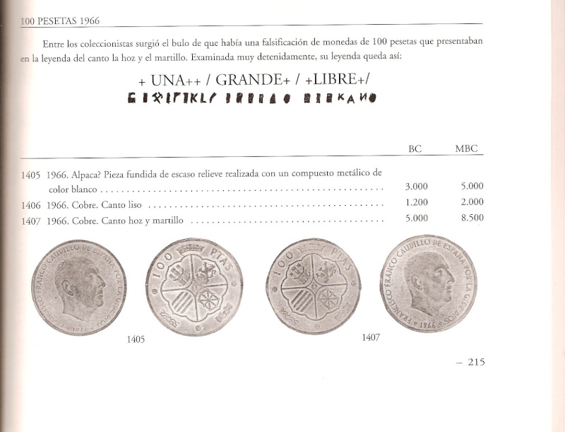 100 pts franco - Moneda 100 pts franco (1966 d.C) variante hoz y martillo Extrac10