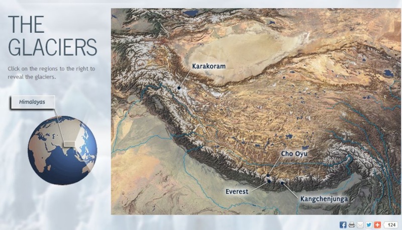 Les glaciers de l'Himalaya en Haute Definition Captur34