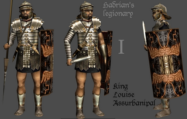 Legionarios romanos Legion16