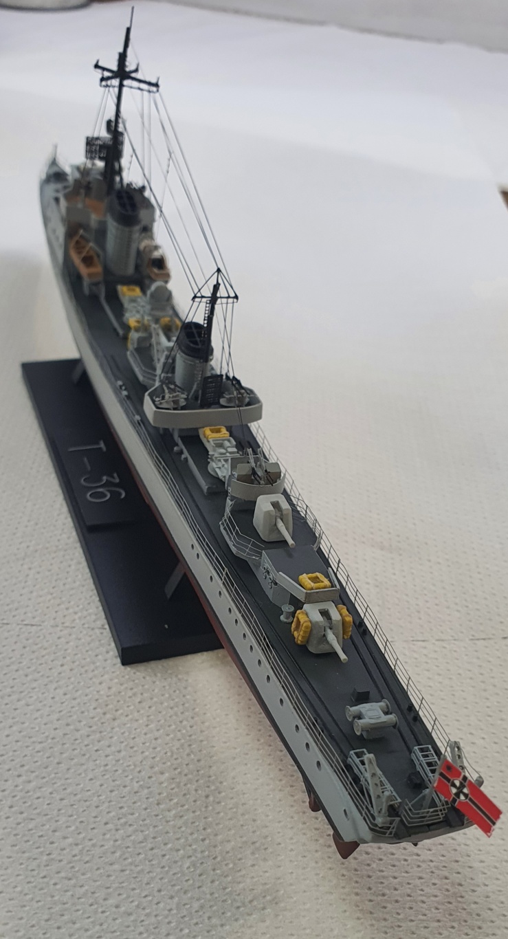 Torpilleur Classe 1939 T 23  (terminé) & Contre torpilleur classe 1936A  Z31 / D 601 MARCEAU Réf 81011 & 85009 - Page 2 20220617