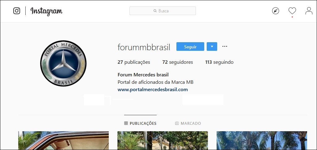 Portal Mercedes Brasil no Instagram! Tela28