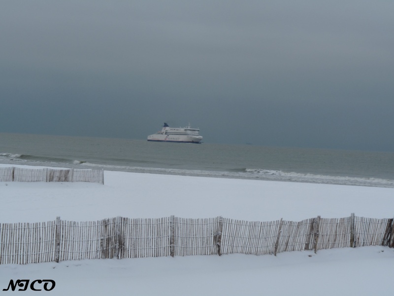 mer du nord sous la neige P1000312