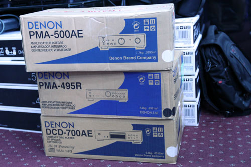 Denon PMA-500AE integrated amp (Displayed) Denon10