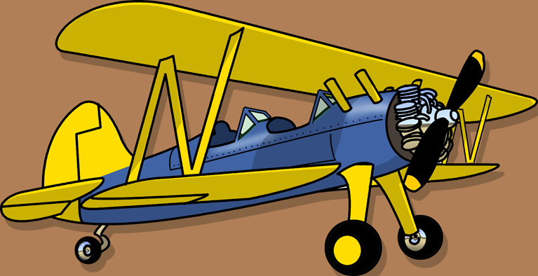 Ni coté carton, ni coté coté cartoon : le Stearman Avion_13