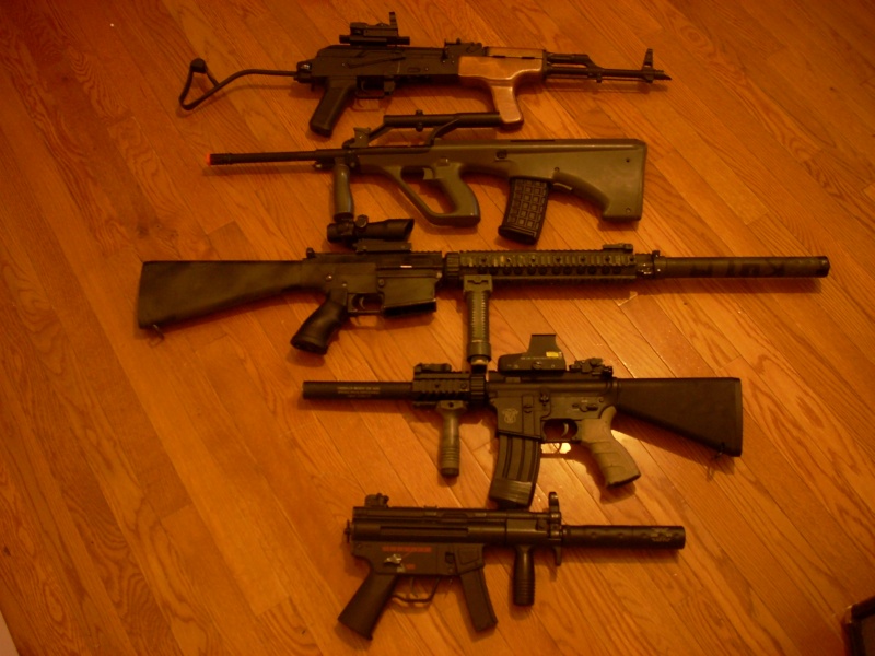 My friend and I's armory...well part of it Dscn1810
