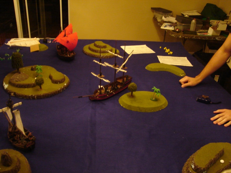 Pirates battle it out on a small island chain for buried treasure! Dsc01412