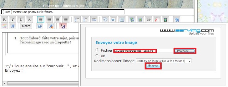 Tutoriel : Mêttre une photo sur le forum Hererg11